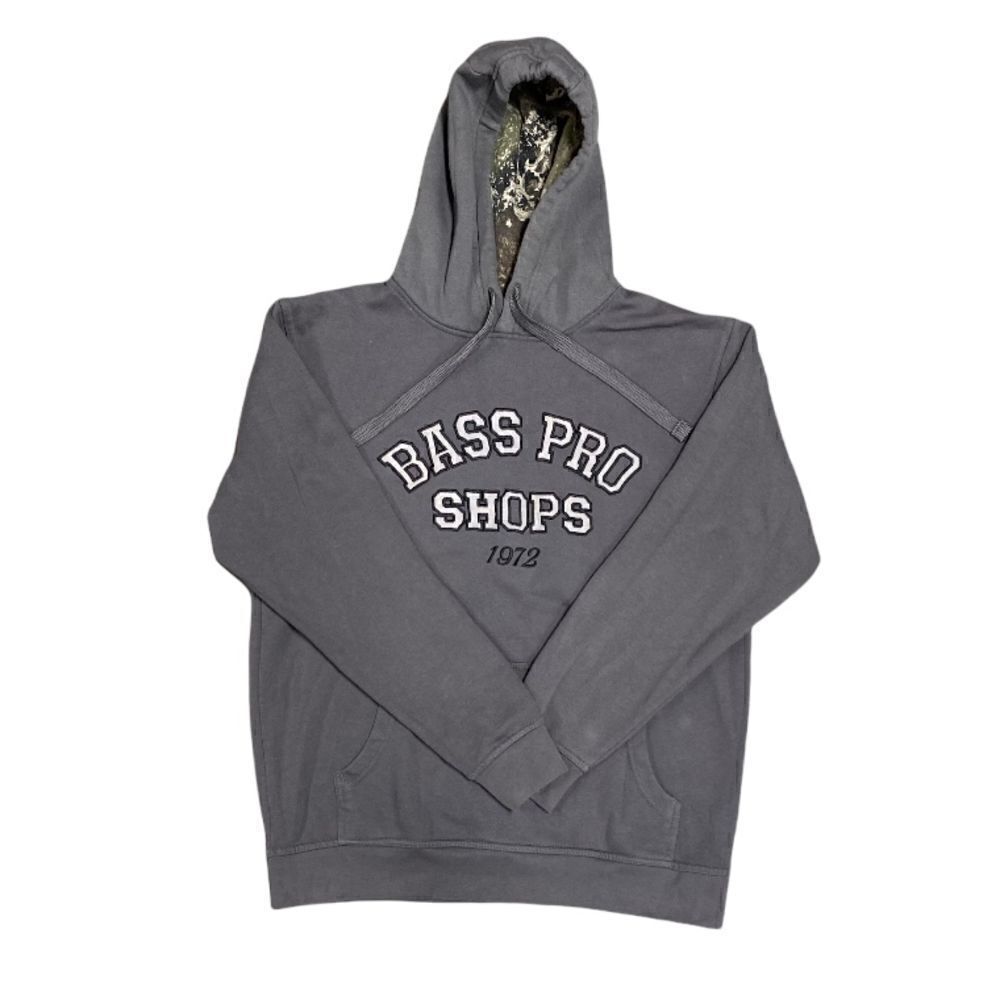 Bass Pro Shops Grey Hoodie Size Medium